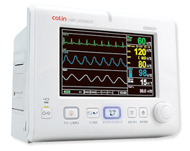 オムロン　血圧、脈拍数、心電図モニター 